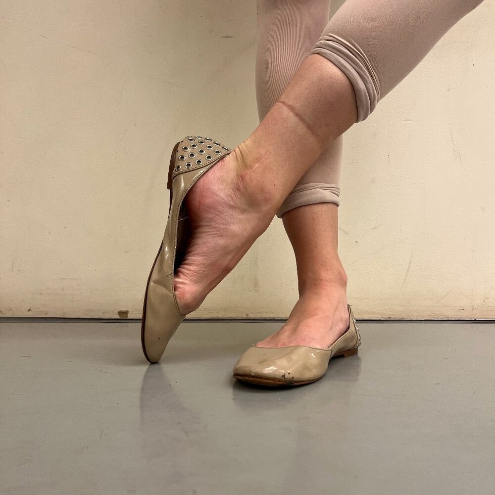 Ready for sale! - Steve Madden Patent ballet flats well worn used 7B